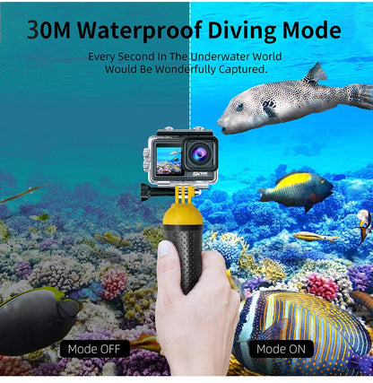 5K 4K 60FPS Action Camera! Interchangeable Lens 48MP Stabilizer WiFi